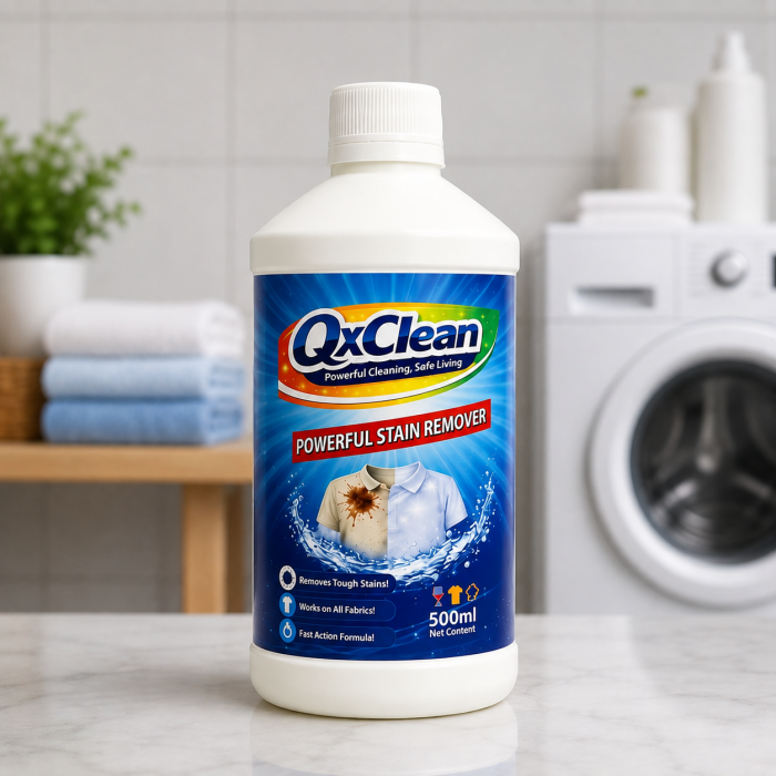 Powerful Stain Remover— জেদি দাগ পরিষ্কারে সহজ সমাধান।